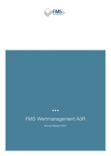 FMS Wertmanagement AöR - Annual Report 2017
