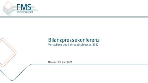 Bilanzpressekonferenz 2023