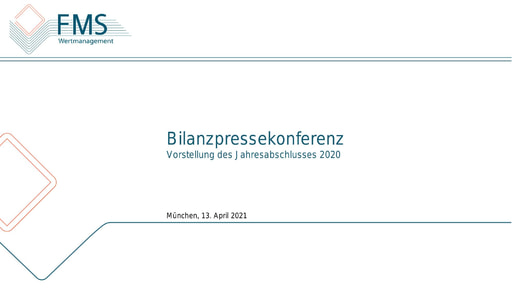 Bilanzpressekonferenz 2021